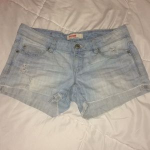 ⬇️$5 | Light Wash Garage Denim Shorts With Rips